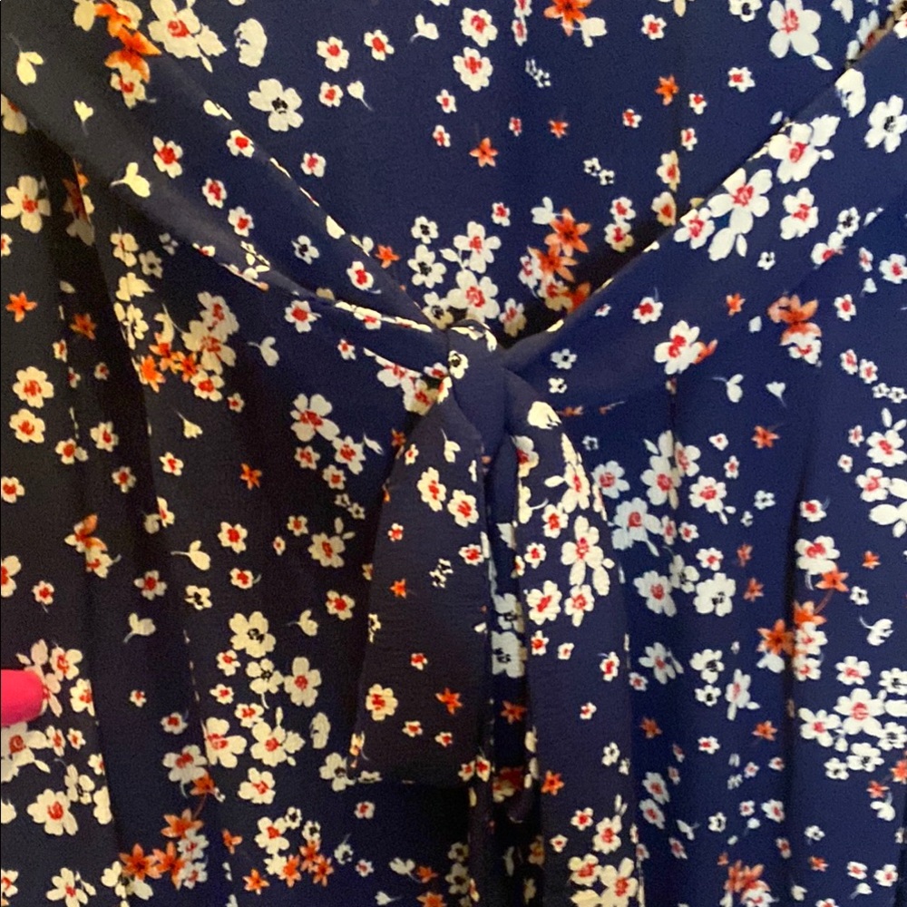 Floral Blue Dress - Picture 5 of 5